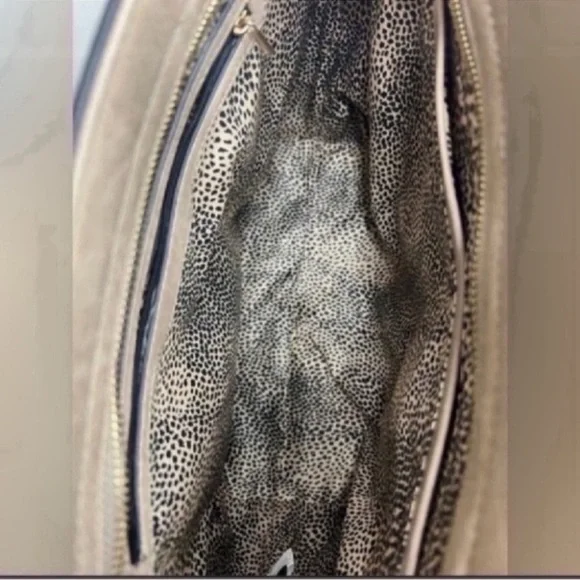 Light Heather Green/Tan Shoulder Bag / Tote Bag - Picture 4 of 4